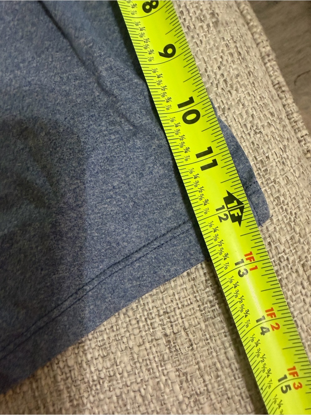 Maurices Blue Heather Tee Plus Size 4X Soft Short Sleeve Casual Basic Top - Picture 8 of 8
